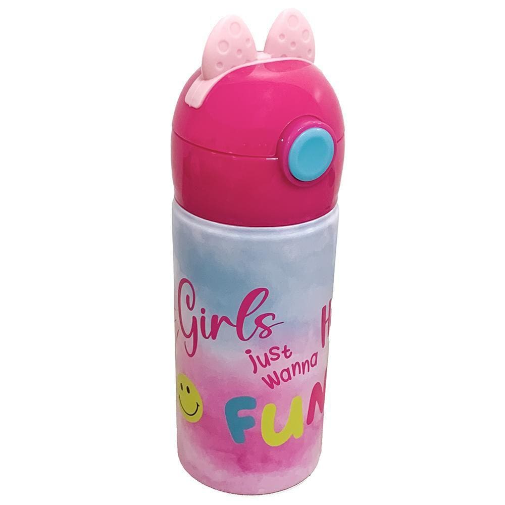 Garrafa Inox Pacific Lilica Ripilica Lov It Have Fun Rosa