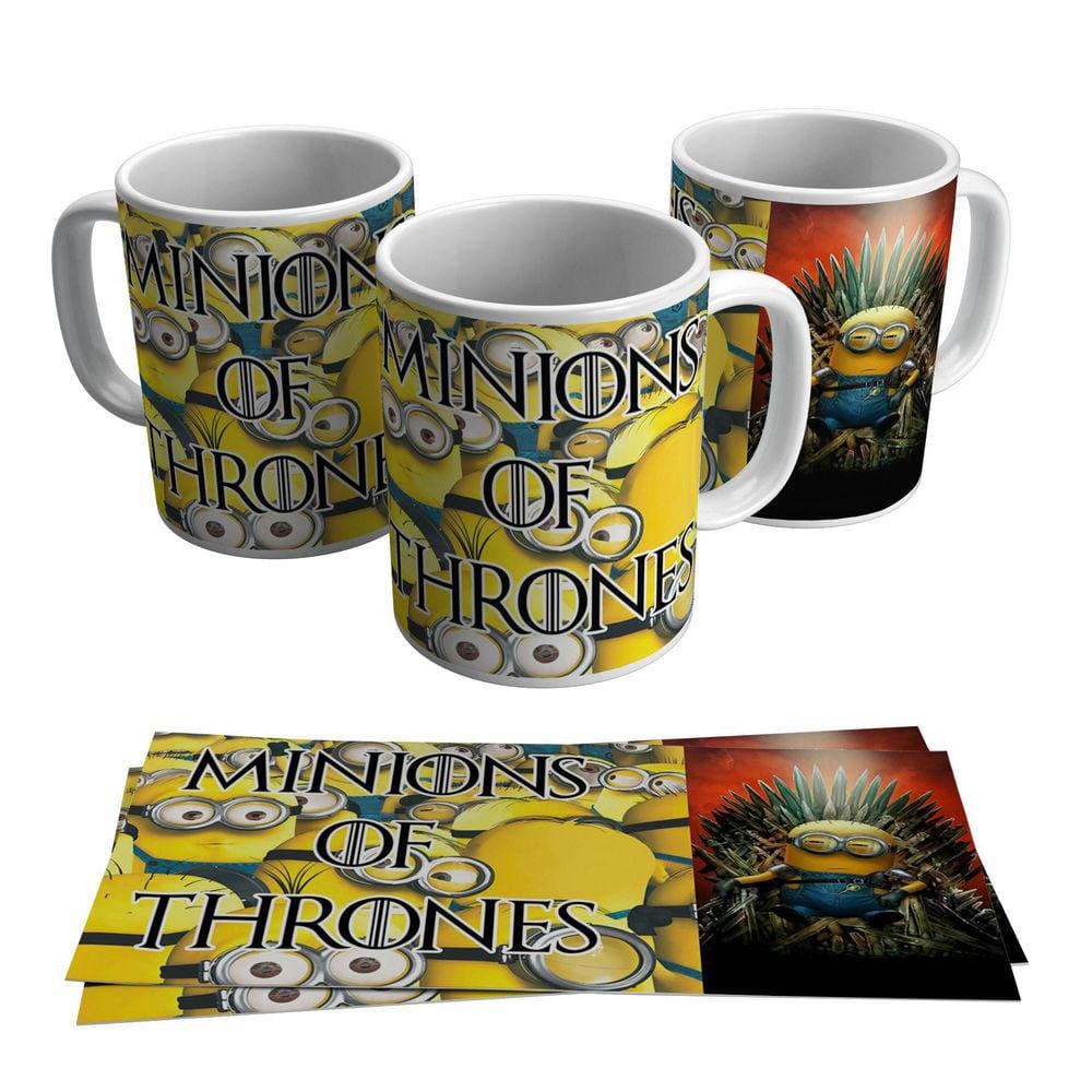 Caneca Minions Of Thrones Game Of Thrones Got 325ml
