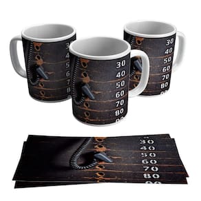 Caneca Crossfit Aparelho Musculação Academia 325ml