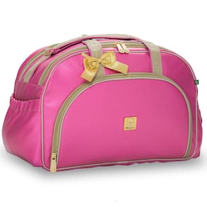 Kit Bolsa Maternidade Bebe G, P E Mochila - Pink Barbie