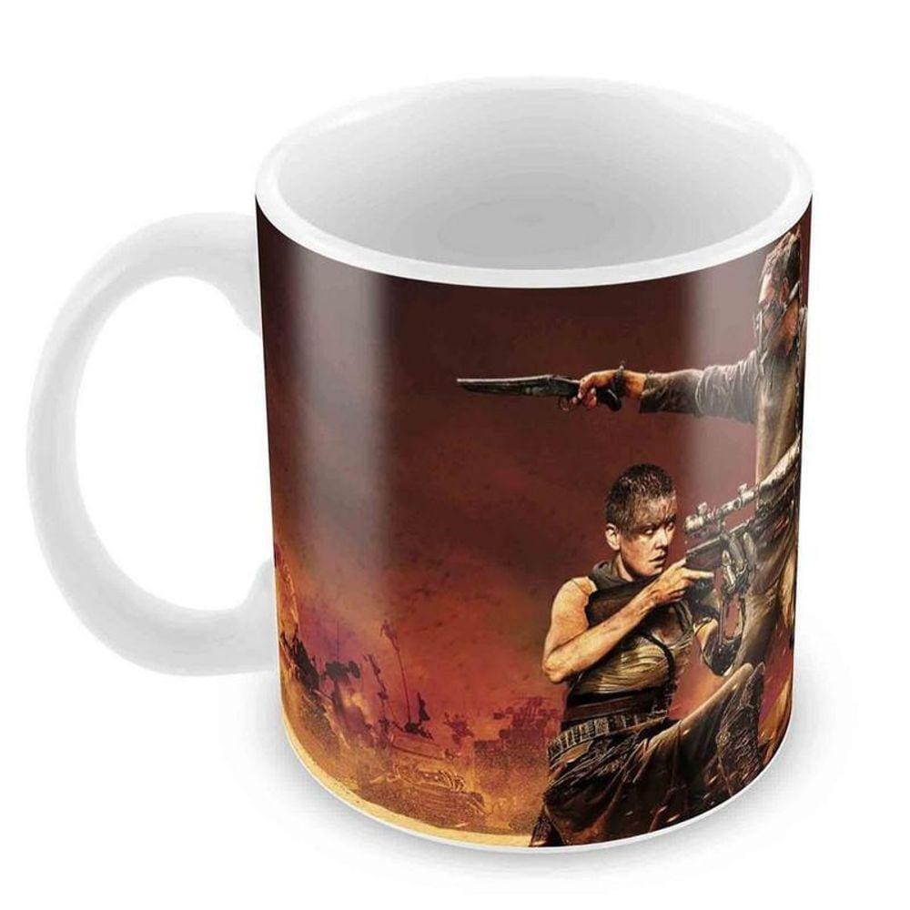 Caneca Branca - Mad Max - Elenco