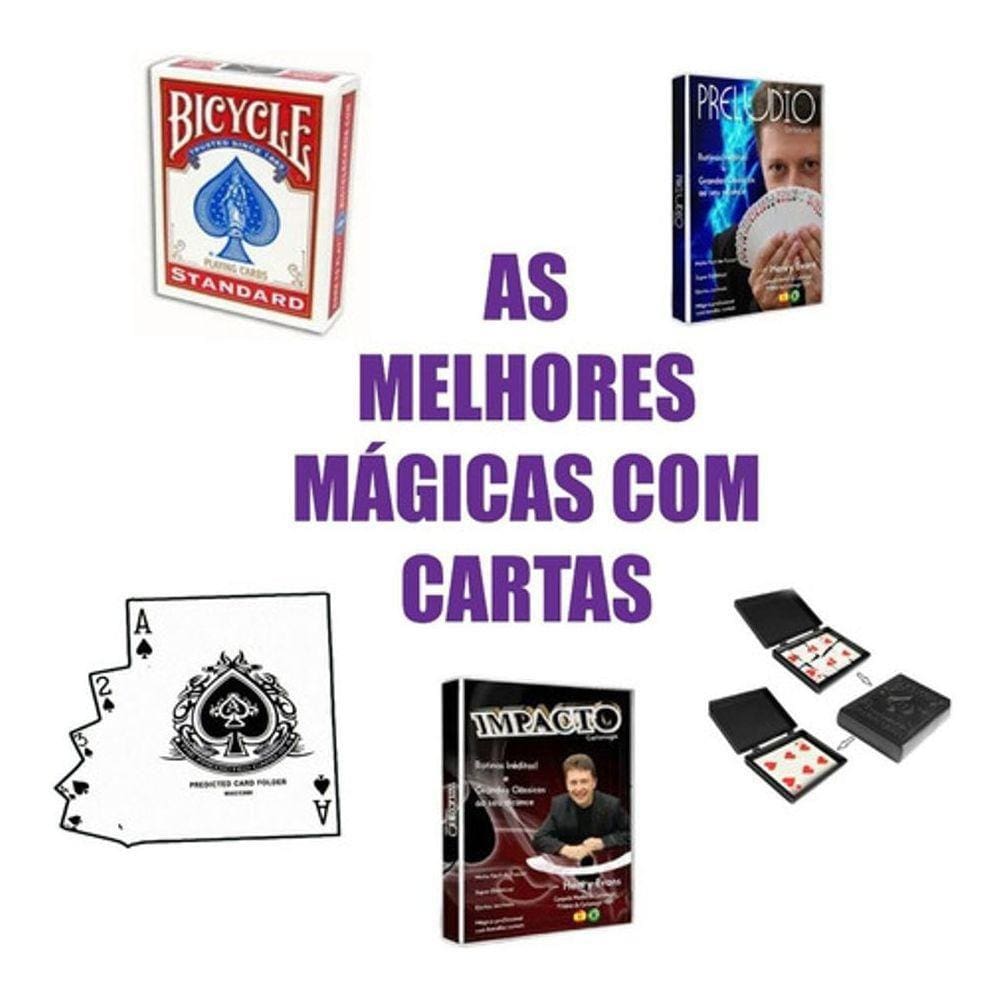 Kit - As Melhores Mágicas Com Cartas
