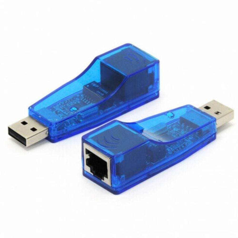 Placa De Rede Usb 2.0 Adaptador Exbom - Ul-100