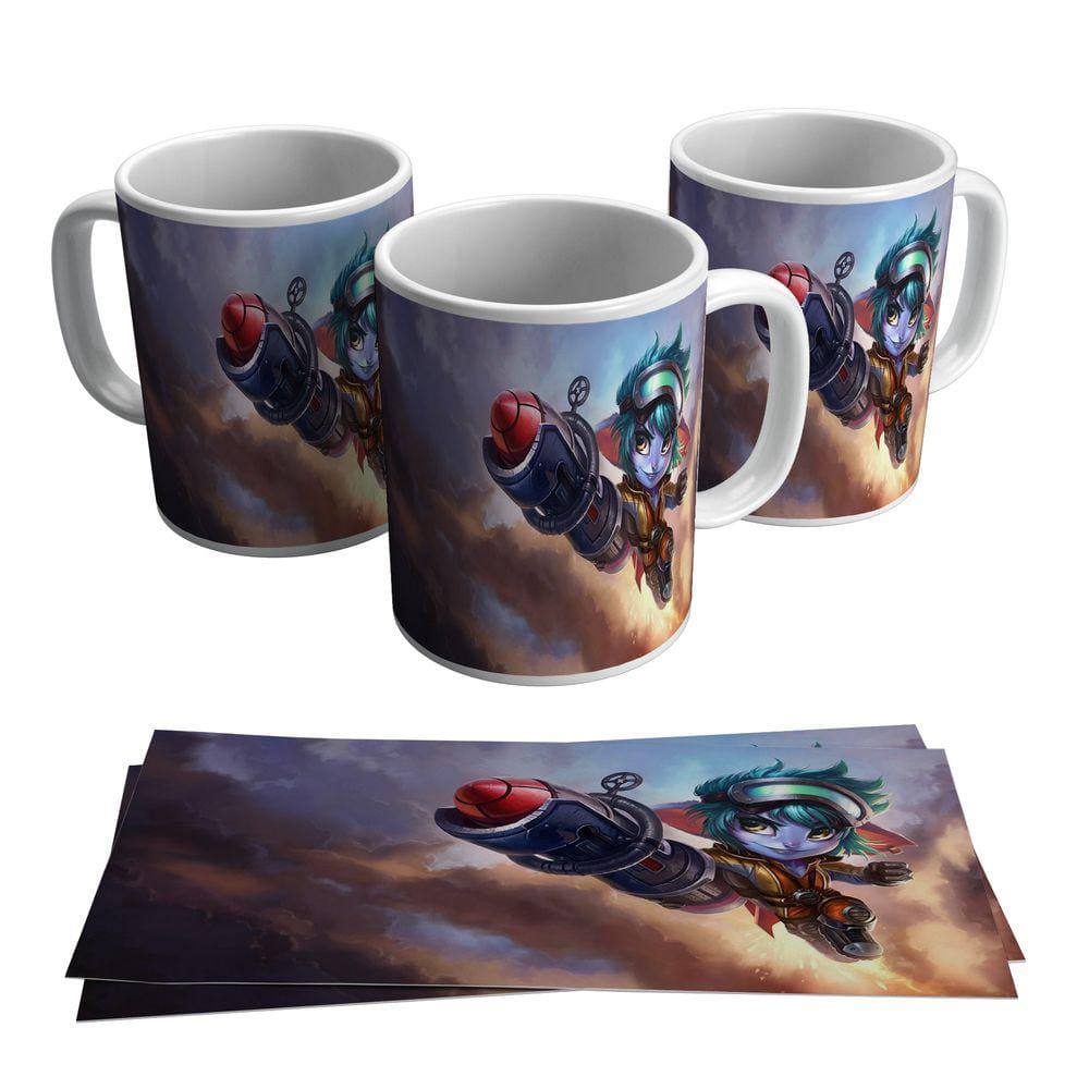 Caneca Tristana Skins LoL Game 325ml
