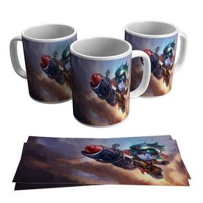 Caneca Tristana Skins LoL Game 325ml