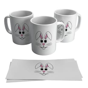 Caneca Coelho Da Páscoa Chocolate 325ml