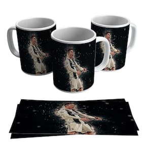 Caneca Cristiano Ronaldo Juventus Jogador Gol 325ml