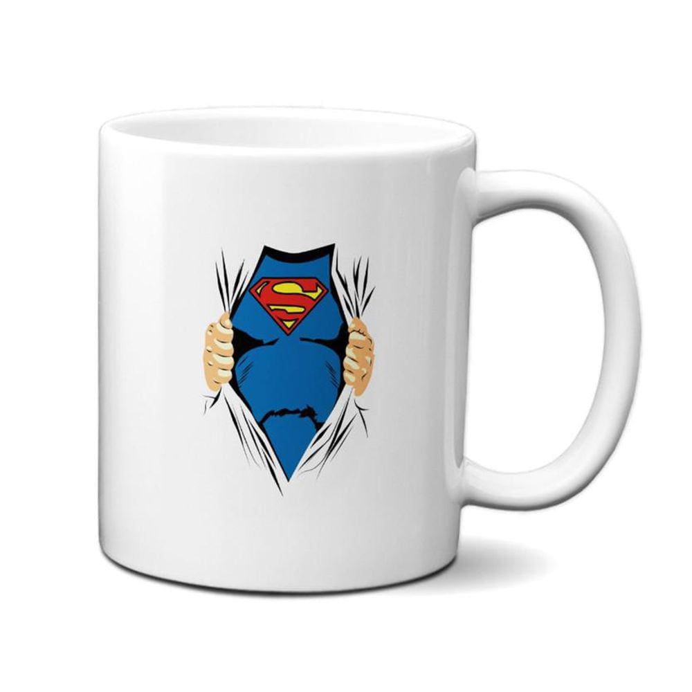 Caneca Superman Presente Nerd Personalizado Clark Kent Hq