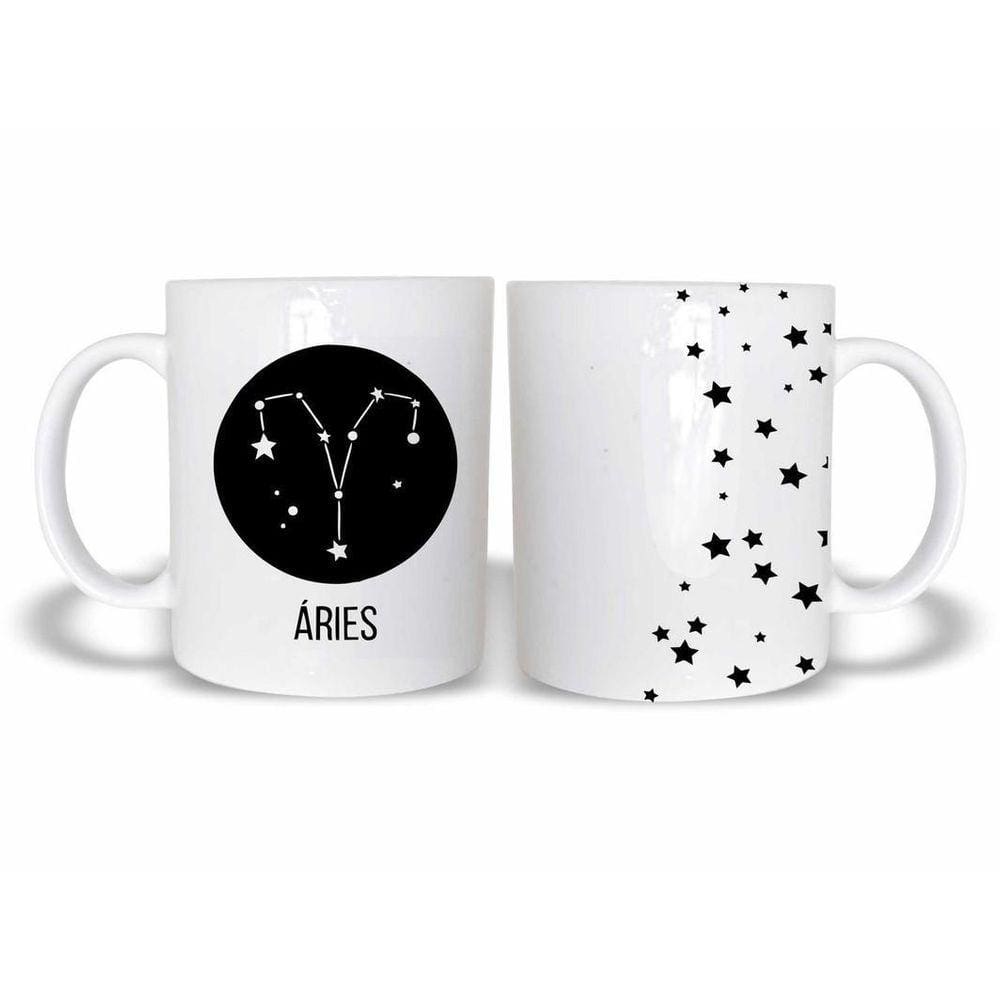 Caneca Signo Áries 325Ml Polímero