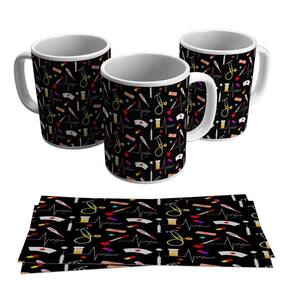 Caneca Instrumentos Medicina E Enfermagem 325ml