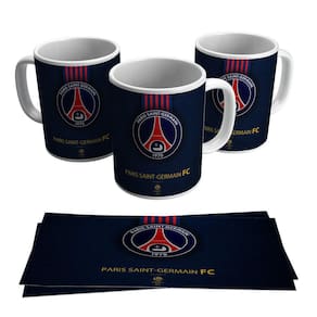 Caneca Psg Time Francês Neymar Escudo 325ml