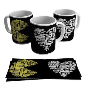 Caneca Controle Vídeo Game Pacman 325ml