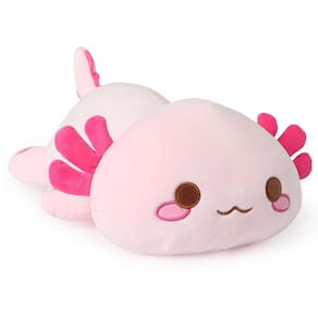 Brinquedo de pelúcia Onsoyours Cute Axolotl Salamander para crianças (rosa)