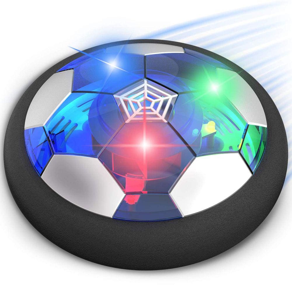 Bola de futebol Hover CUKU Indoor Floating com luz LED para crianças