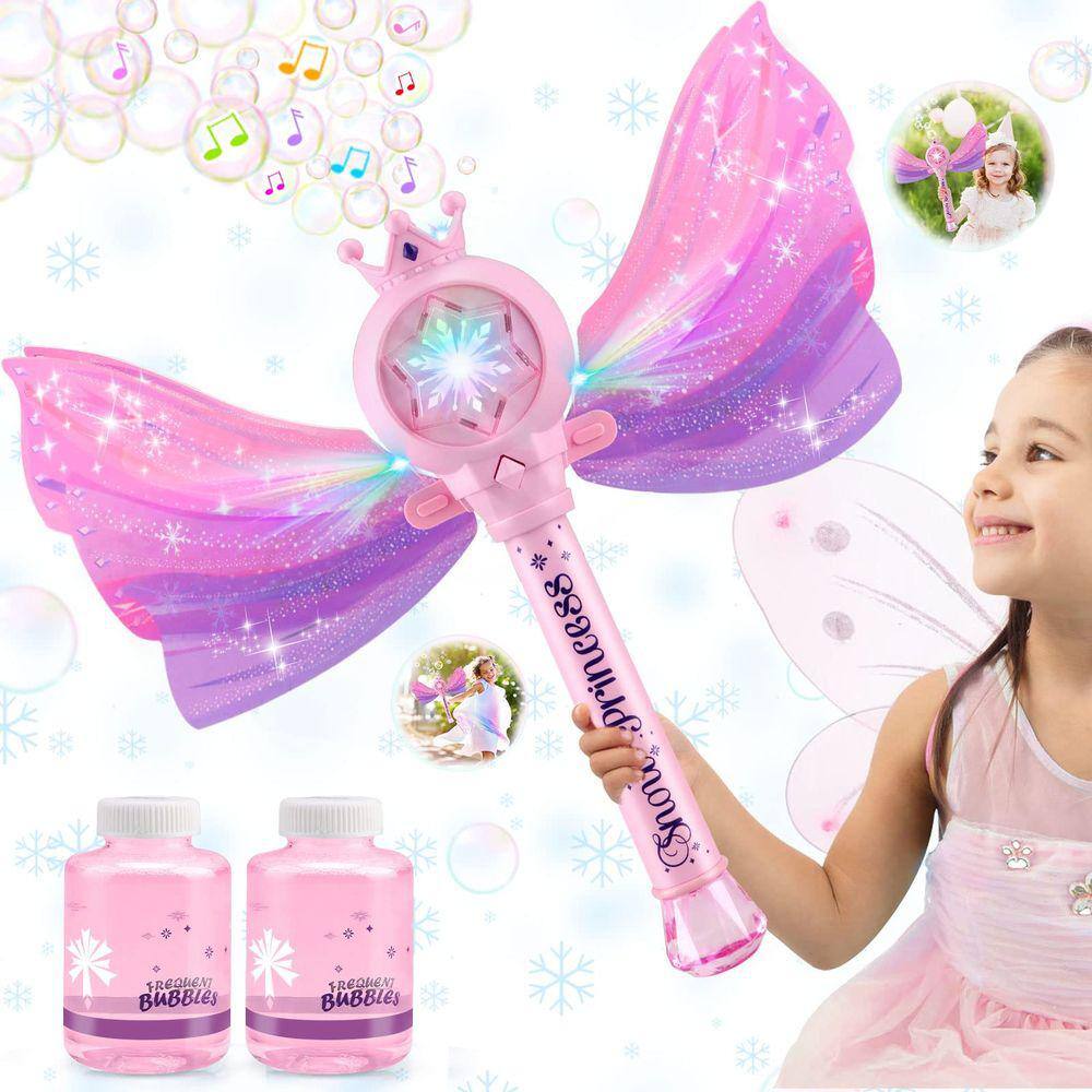 Bubble Wands Britik Dreamy Princess com luz LED e música