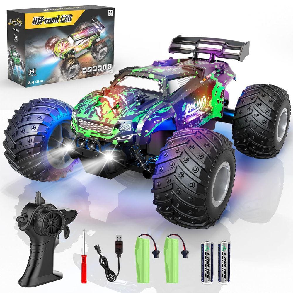 Carro de controle remoto BAZOLOTA 1:18 Scale All Terrain 20km/h