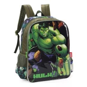 Mochila Escolar Hulk Marvel Avengers IS39581AG-VD - Luxcel