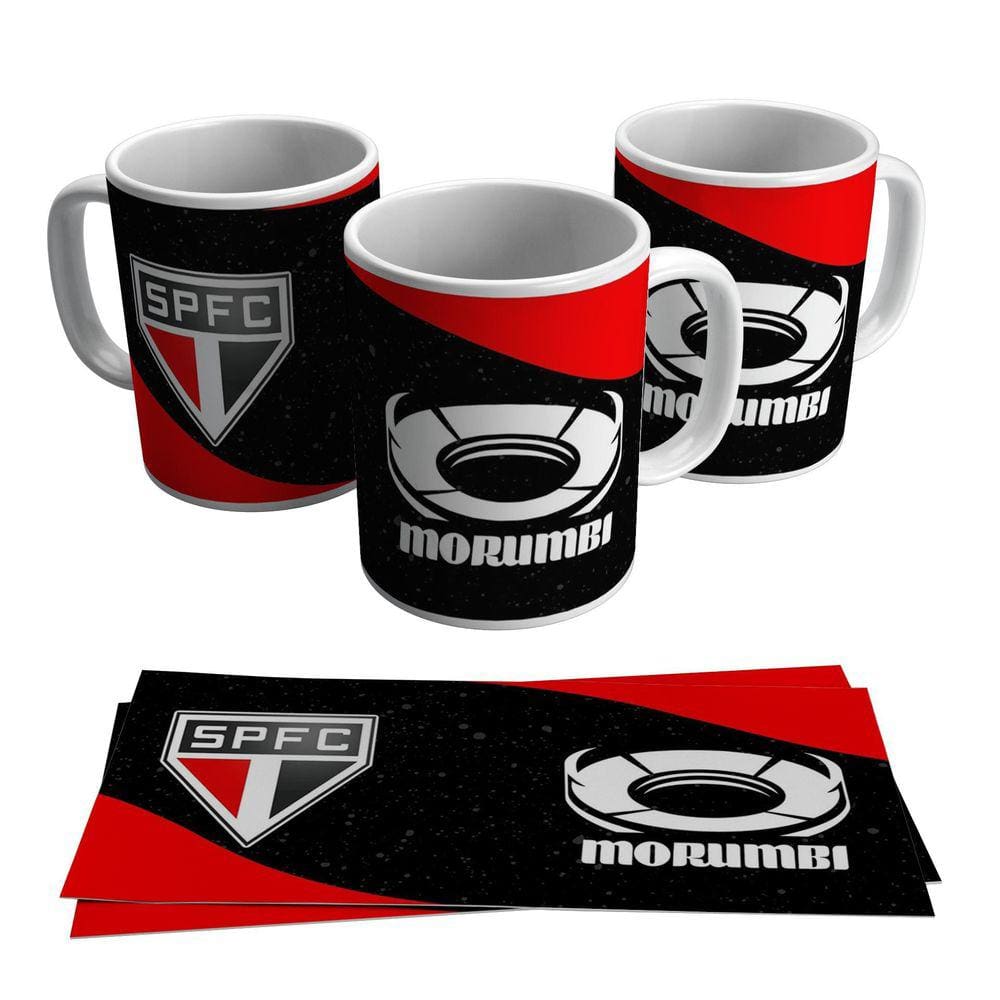 Caneca São Paulo Estádio Do Morumbi Tricolor Paulista 325ml