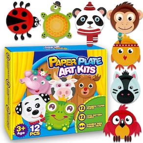 Kit de artesanato V-Opitos Arts and Crafts para crianças de 2 a 5 anos