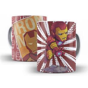 Caneca Homem De Ferro Vingadores Alta Resolução 325Ml