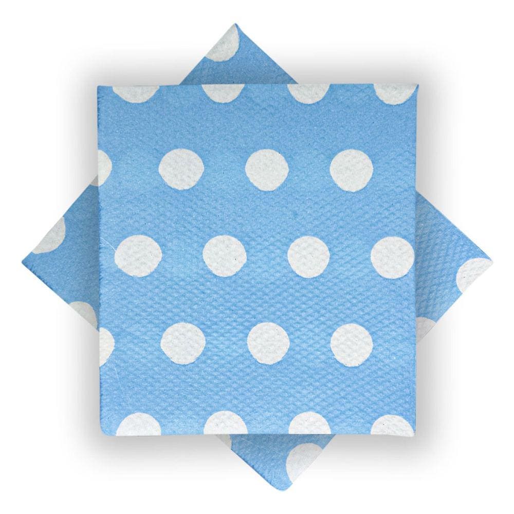 Guardanapo de Papel Poá Grande 20cm x 22cm 50 Unidades