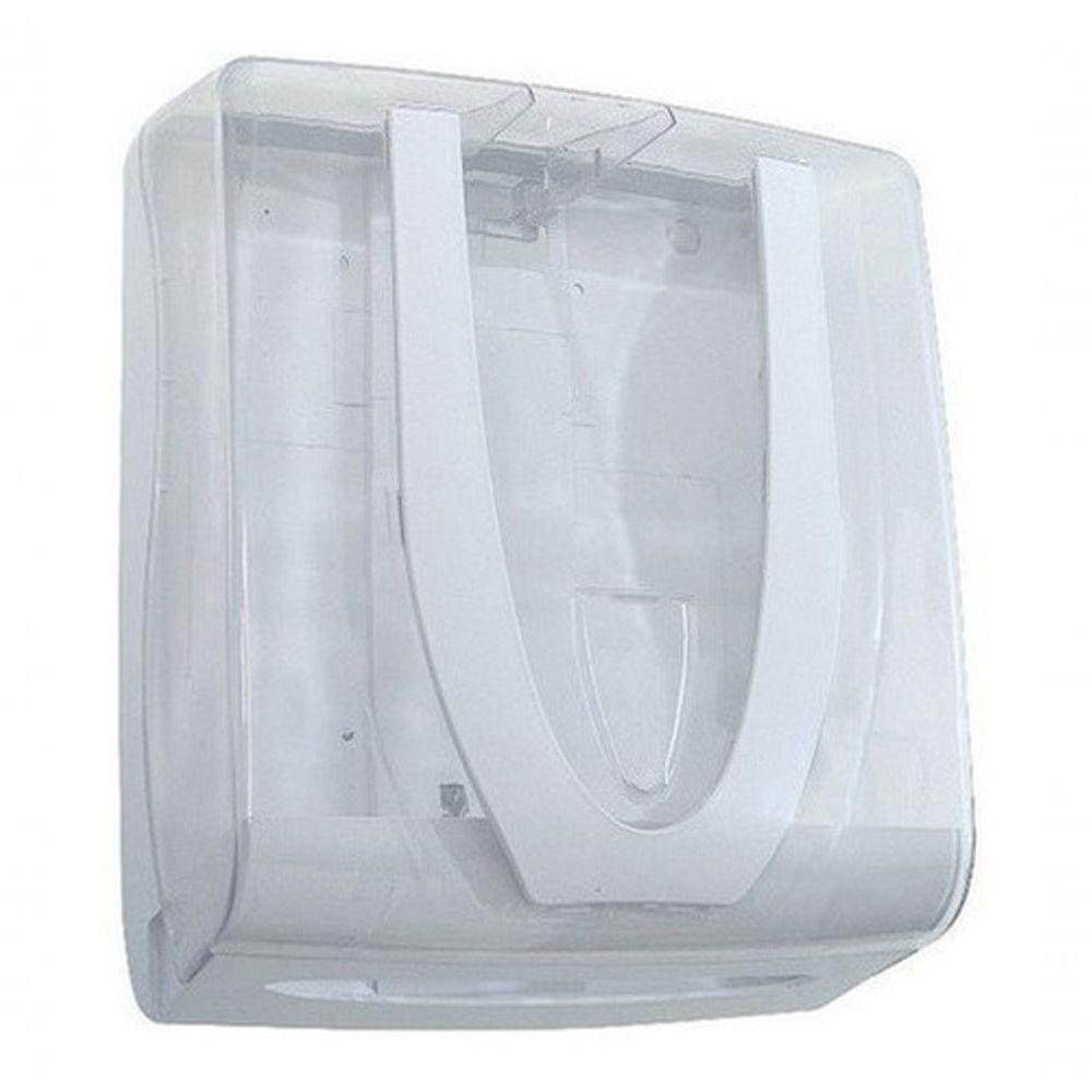 Toalheiro Unik Color Cristal Para Papel 2 Ou 3 Dobras V10B