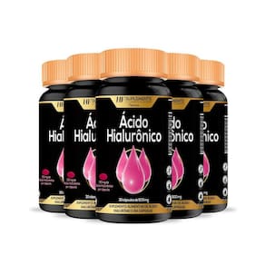 Kit 5X Ácido Hialuronico 30Caps Hf Suplements