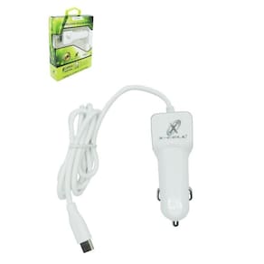 Carregador Veicular Rapido Saida Usb 2.8A Cabo Tipo C X-Cell