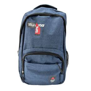 Mochila Juvenil Poliéster Fashion Around You Azul- Muning