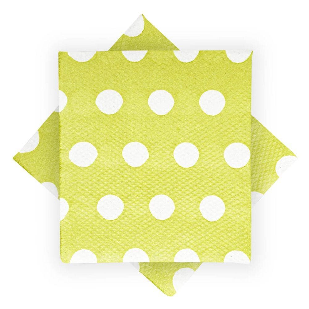 Guardanapo de Papel Poá Grande 20cm x 22cm 50 Unidades