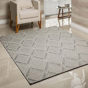 Tapete 1,00 X 1,50 San Marino Cinza
