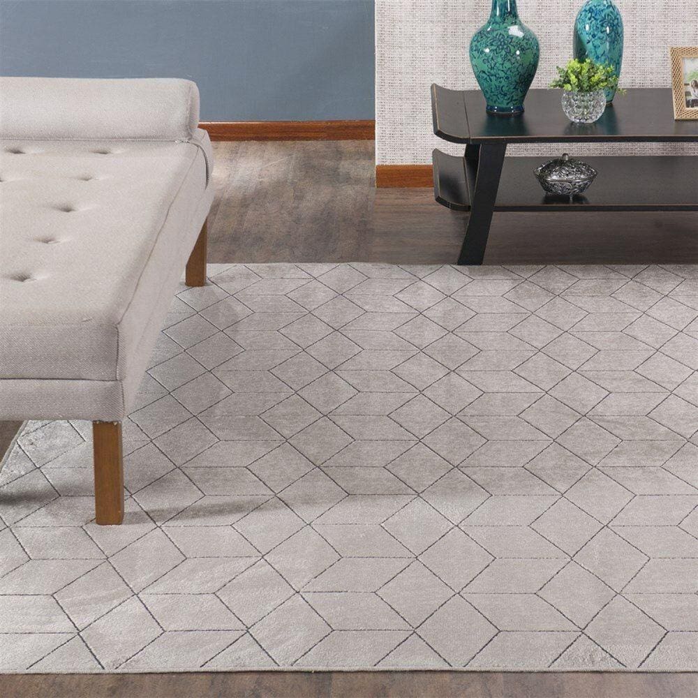 Tapete 200x250cm Belga Innove Branco