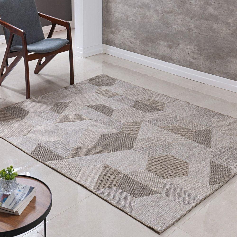 Tapete Sisal Trancoso 100x140cm Niazitex Bege
