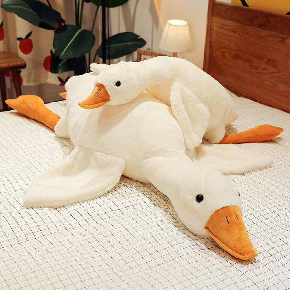 Brinquedo de pelúcia CottonStar Goose de pelúcia de 52 cm para crianças