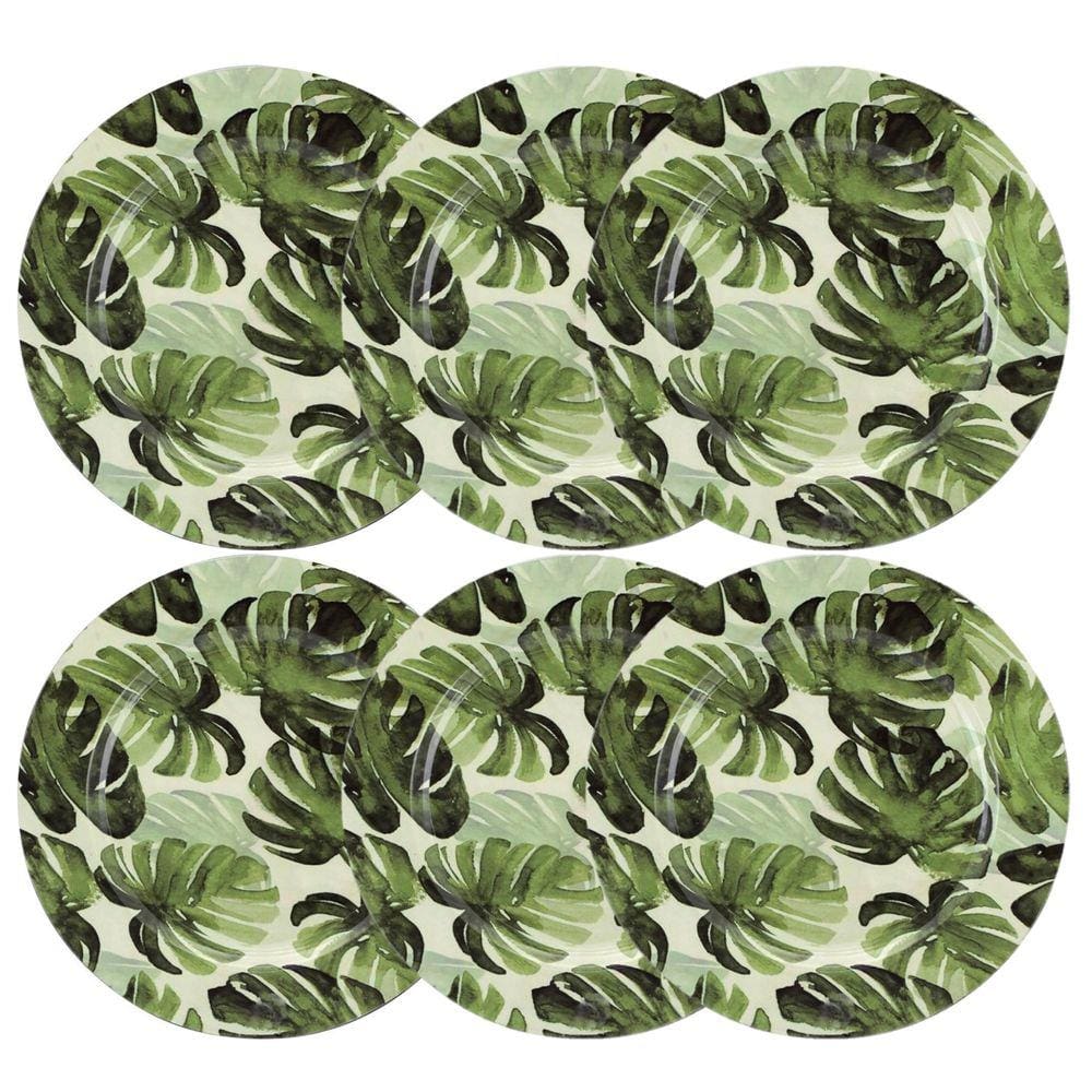 Jogo Sousplat Costela de Adão Decor 33cm 6 Peças - Tuut