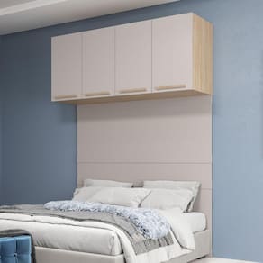 Módulo Ponte Aéreo 170cm San Diego Aveiro Oak/Cinza Urbano
