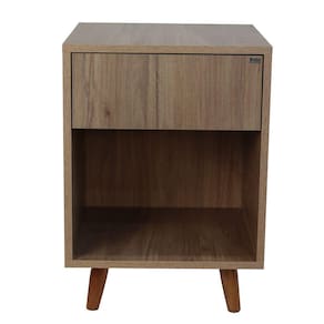 Mesa De Cabeceira 1 Nicho 1 Gaveta 400x550x400 Corazzi