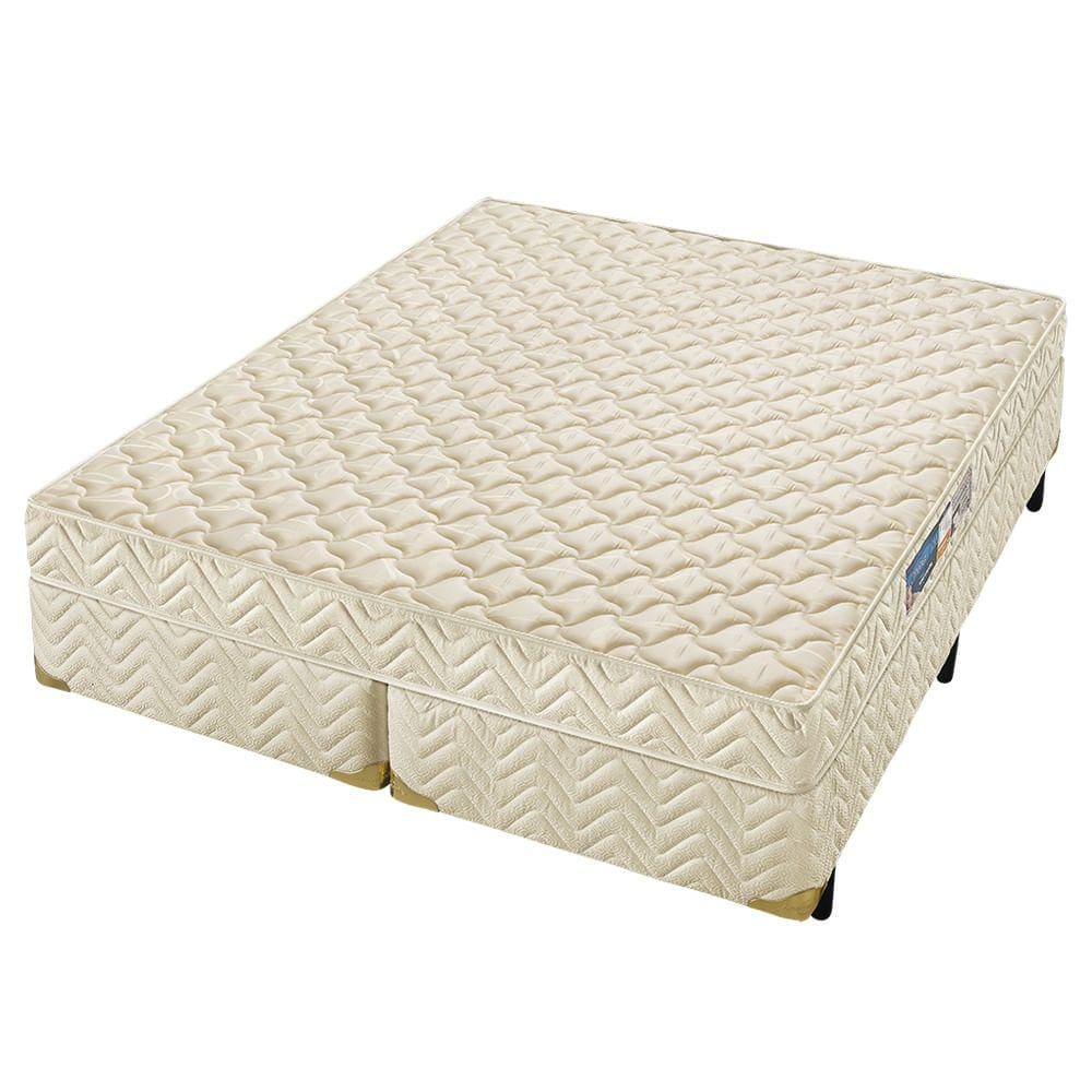 Conjunto Box Queen Espuma D33 Americanflex Clinoflex 158x198x56cm