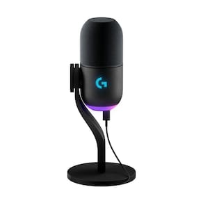 Microfone para jogos ech G Yeti GX Dynamic RGB com LIGHTSYN