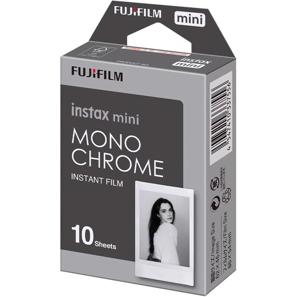 Filme Instantâneo Fujifilm MonoChrome Instax Mini 10 Fotos