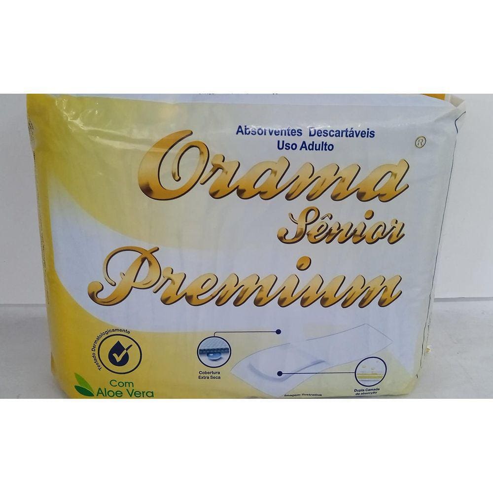 Absorvente Geriatrico Orama Senior Premium C/20 Un