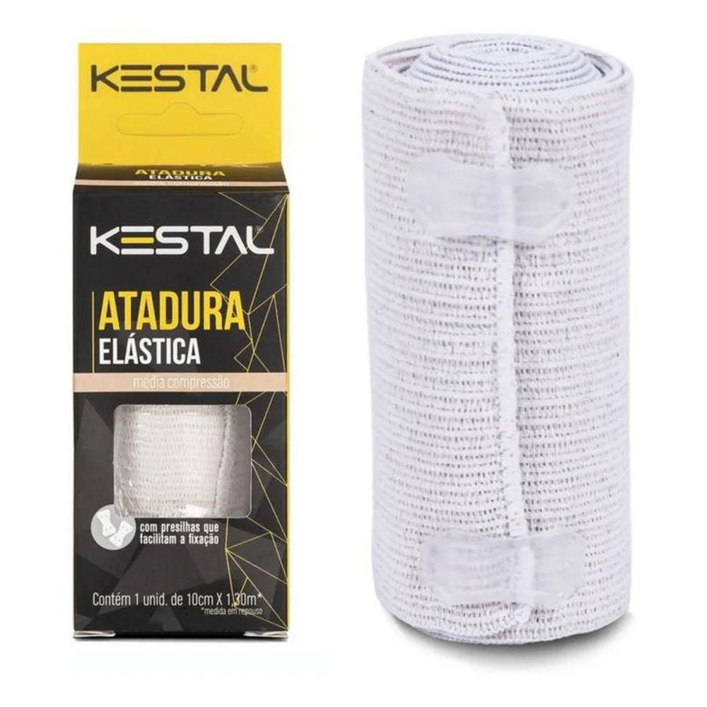 Atadura Elástica Branca M Kestal