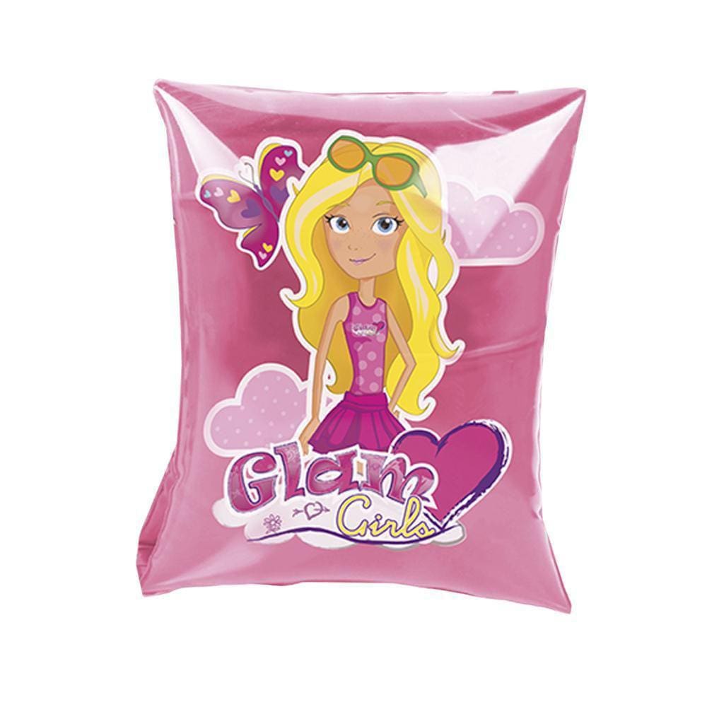 Boia De Braco Inflavel Feminina Glam Girls 17,5X13,5Cm