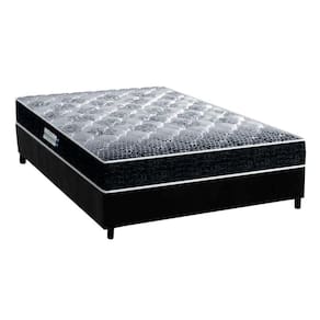 Conjunto Box Casal: Colchão Anatômico Probel D33/EP Advanced Tech1500 + Base CRC Suede Black(138x188)