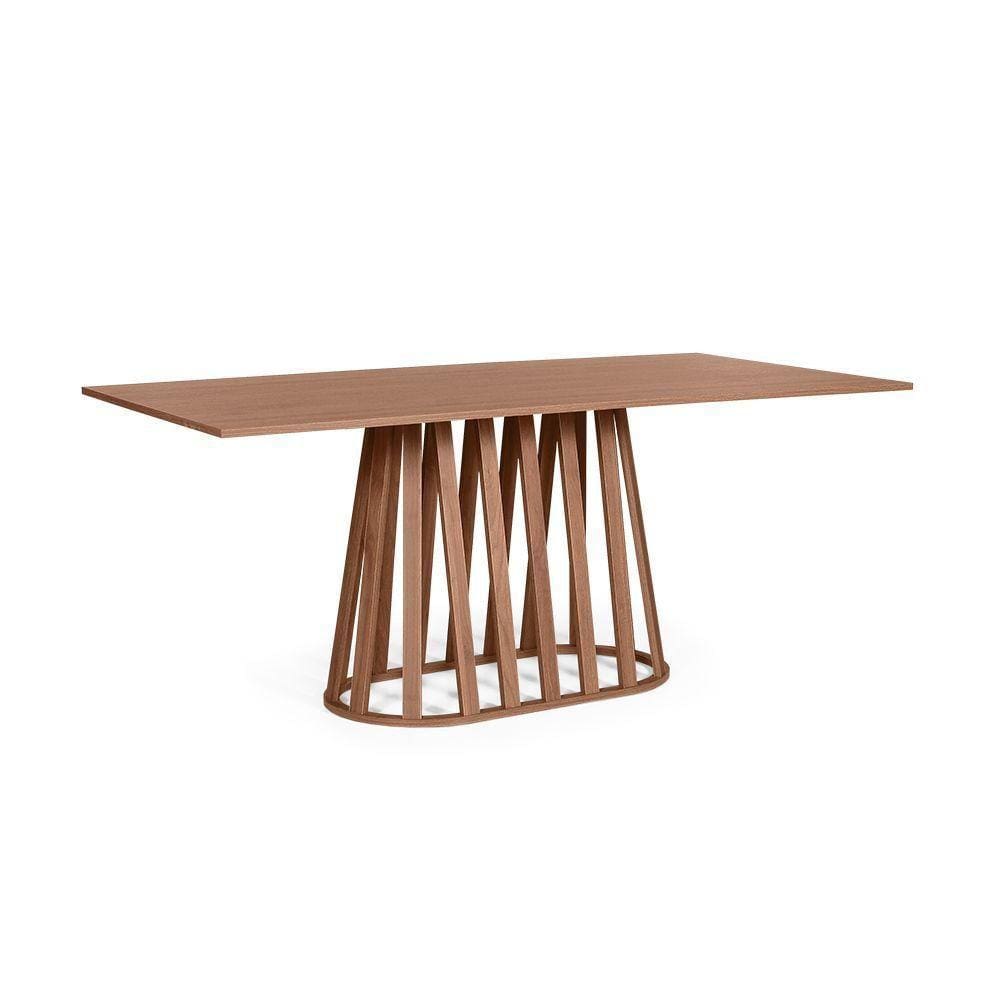 Mesa De Jantar Retangular 6 Lugares 180x90cm Gabi Noronha - Straub Web