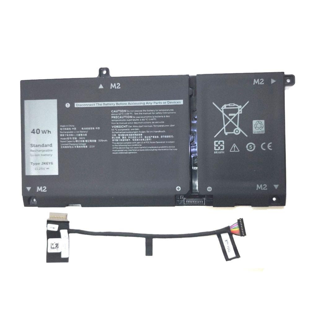 Bateria compatível Notebook para Dell 3410 3510 5300 5301 5401 5501 Jk6y6