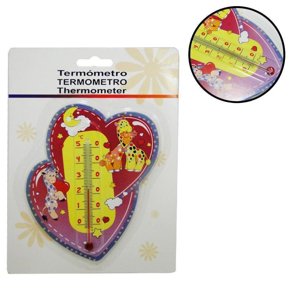 Termometro Parede Plastico Ambiente Magnetico 13,5X11,5Cm