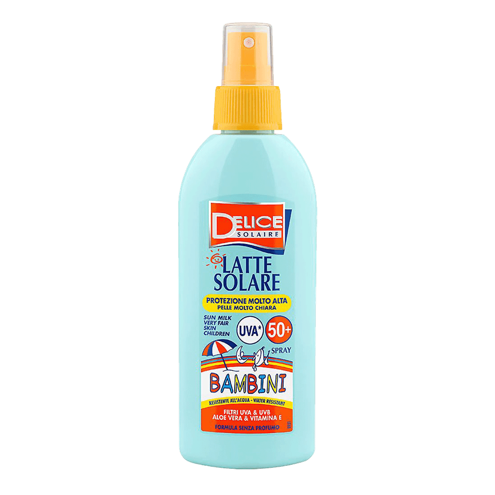 Delice Solaire Latte Solare Bambini 50+ UVA - Protetor Solar Spray 150ml