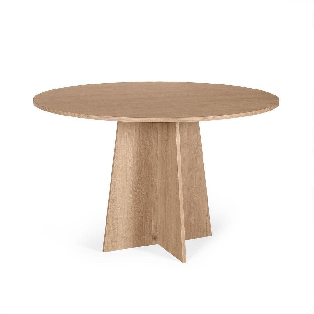 Mesa De Jantar Redonda 6 Lugares 120cm Isabela Jade - Straub Web