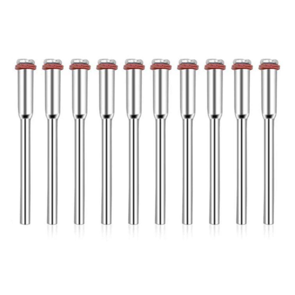 10 Pino Eixinho Haste Suporte Para Disco Micro Retifica Eixo